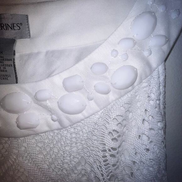 Catherine‘s women size 1X open knit overlay maxi sleeveless jeweled belt dress ￼ - Picture 5 of 11